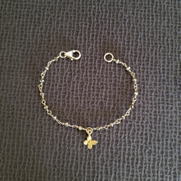 ✨️HP✨️ Dainty Gold💛 Pyrite Bracelet Trio3️⃣ - NWOT - Picture 4 of 15